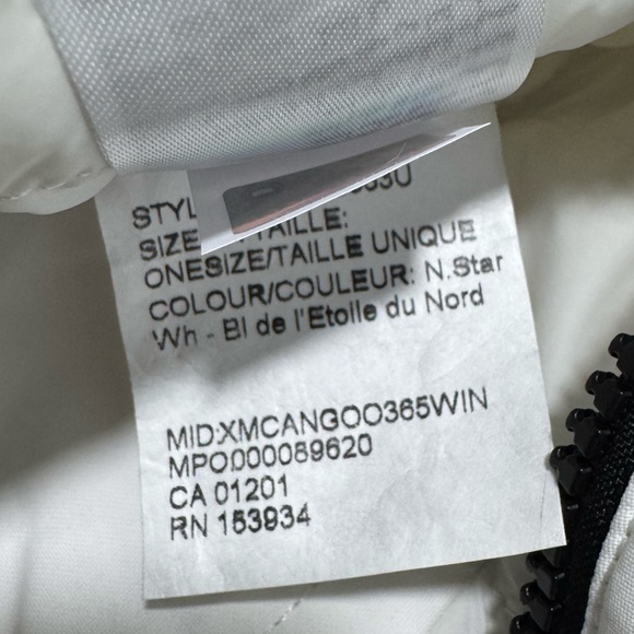 Canada Goose White Waist Belt Bag Crossbody - Picture 7 of 9